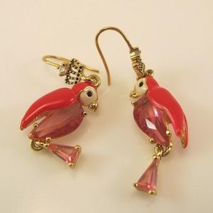 Juicy Couture bird earrings